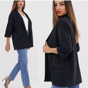 ASOS DESIGN easy relaxed blazer sz14